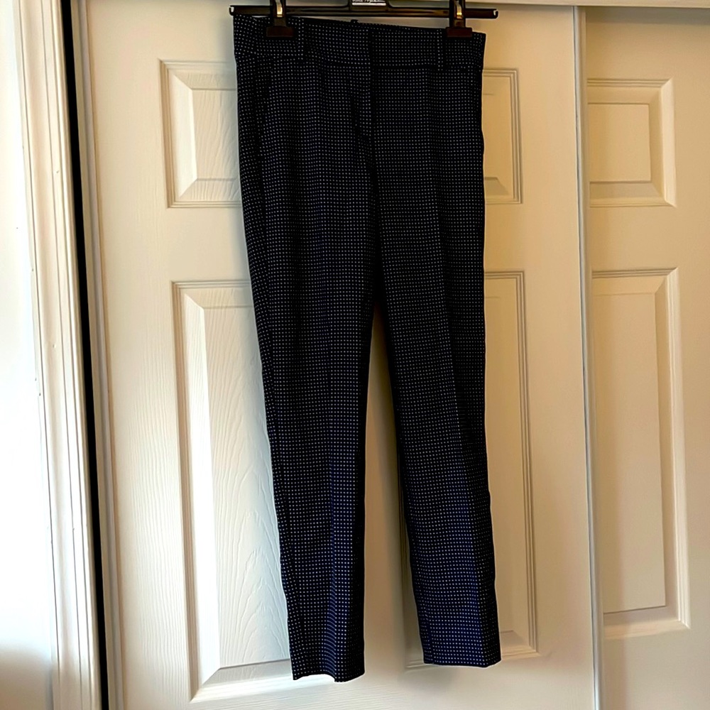J. Crew Mercantile Navy Polka Dot Pant